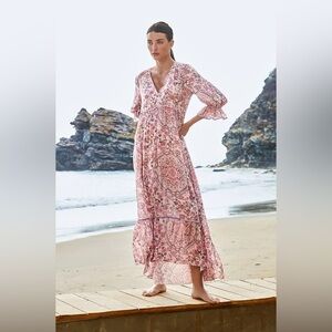 Johnny Was Jade Daphne maxi dress size small